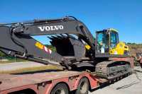 Экскаваторы Volvo будут строить дороги в Киевской области