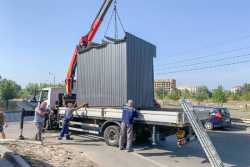 У Києвi демонтували 1300 елементiв сезонної торгiвлi