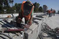 Завершается первый за 60 лет ремонт Борщаговского путепровода