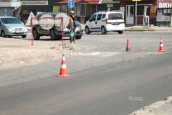 У Днiпрi закiнчують поточний ремонт дороги