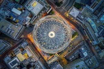 Какими видят пилоты самолета памятники архитектуры