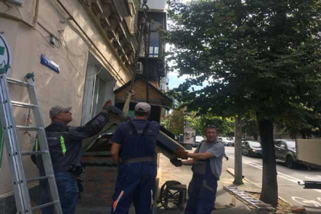 У Києвi попередили самовiльнi роботи на фасадi пам&#039;ятки архiтектури