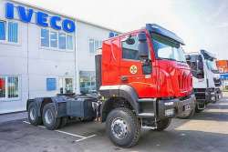 МЧС Украины получило экстремальный тягач Astra