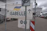 Проживающие на пароме Isabelle украинские беженцы благодарны жителям Эстонии