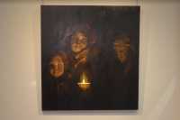 Художница из Калифорнии написала портрет мариупольской семьи