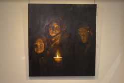 Художница из Калифорнии написала портрет мариупольской семьи