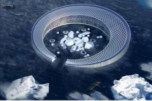 Спроектирован «плавучий» город на энергии айсбергов