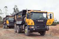 Scania выпустила новую линейку карьерных самосвалов