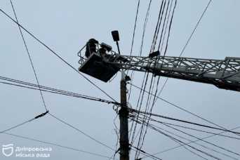 У Днiпрi оновили зовнiшнє освiтлення на 215 вулицях