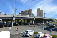 У Києвi капiтально вiдремонтують шляхопровiд бiля метро