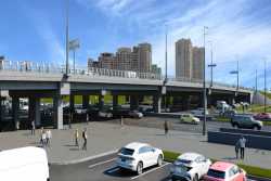 У Києвi капiтально вiдремонтують шляхопровiд бiля метро