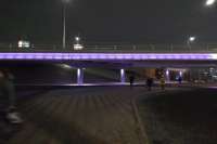 Отремонтированные путепроводы подсветили