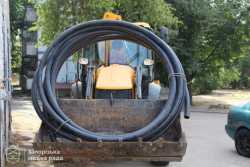 У Запорiжжi вiдремонтували 200 метрiв трубопроводiв