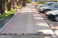 У Тернополi понижують дiлянки на пiшохiдному переходi