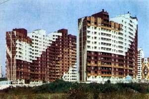 Как раскрашивали дома при строительстве Троещины