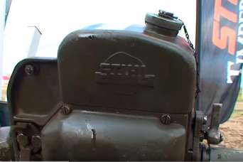 Курьезы: бензопила выпуска 1943 года до сих пор работает. Видео