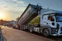 На аварiйному шляхопроводi бiля Чорткова влаштували нове дорожнє покриття