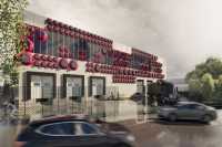 В Гостомеле достраивают склад