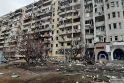 Мешканцi будинкiв у Києвi, якi постраждали вiд обстрiлу 2 сiчня, отримали тимчасове житло