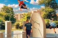 Создается первая в мире 3D-печатная площадка для паркура