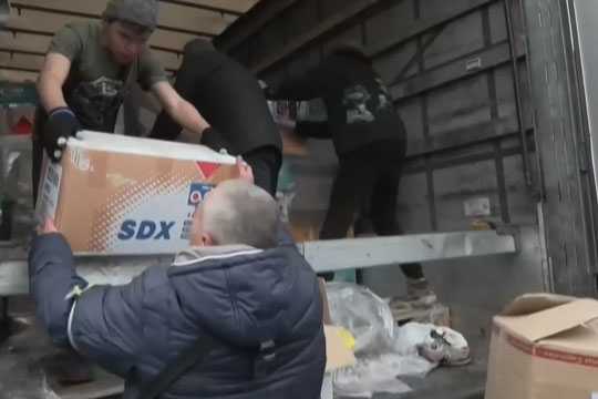 В Херсоне люди самостоятельно оборудуют теплопункты