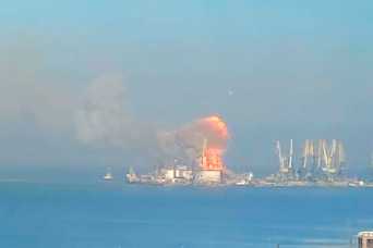 Черноморский флот Росии терпит поражение.  Видео