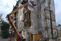 У трьох будинках Запорiжжя - новi етапи робiт з вiдбудову