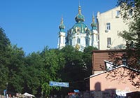 Проезд по Андреевскому спуску запретили