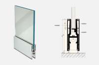 В Украине появились новые стеклянные внутренние перегородки