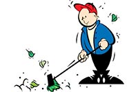 Во время осеннего месячника по благоустройству столицы лучше всех проявил себя «Киевзеленстрой»