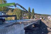 На мосту у Теребовлi розпочалося бетонування