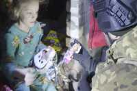 В Бахмут привезли рождественское чудо