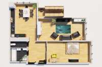 Двухкомнатные квартиры набирают популярность