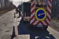 На дорогах Київської областi лiквiдували 29 тис. кв. м ям