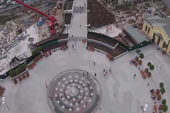 Почтовую площадь реконструировали тоже не без нарушений