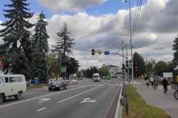 На Летичiвщинi запрацювало зовнiшнє дорожнє освiтлення