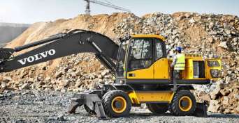 Дороги Хмельницкой области будут строить новые экскаваторы Volvo