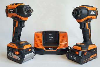 Новые аккумуляторные винтоверт и гайковерт AEG. Обзор