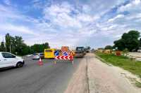 На Київському пiвкiльцi вiдновлюють дорожнє покриття