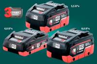 Metabo представила линейку новых сильноточных LiHD-аккумуляторов