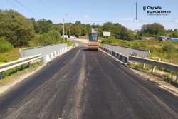 У Хмельницькiй областi вiдремонтували два моста