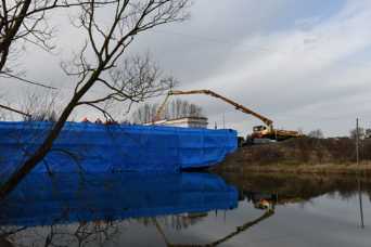 На межi Хмельницької та Тернопiльської областей забетонували мiст