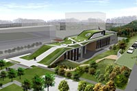 На крыше пожарного депо разместили парк