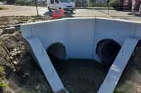 У Тернопiльскiй областi провели аварiйнi роботи на водопропускнiй трубi у складi траси Н-02