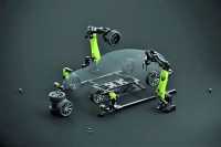 Создан робот для автоматической замены шин на автомобилях. Видео