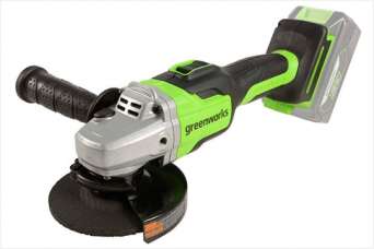 Аккумуляторная болгарка Greenworks GD24AG. Обзор