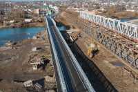 Найдовший модульний металевий мiст вiдкрили для проїзду