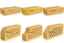 На украинском рынке представлена линейка клинкерных кирпичей