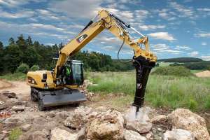 Новые колесные экскаваторы Caterpillar: подробности о моделях