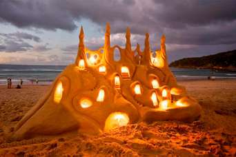 14 самых эффектных скульптур из песка. Фото